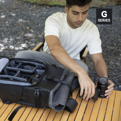 Mochila multifuncional impermeable para ordenador para fotografía al aire libre