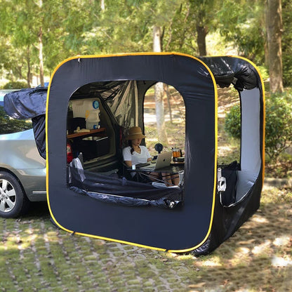 Pop-up Outdoor Camping Car Tail Tent Waterproof Sunshade