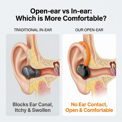 Clip-On Air Conduction Buds
