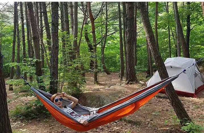 Outdoor Portable Double-person Hammock Shop Travel Essentials Shop Travel Happy Travel Happy 