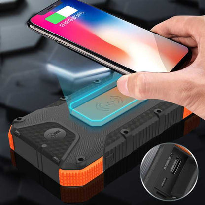 Outdoor Solar Wireless Power Bank power bank Travel Essentials Shop Travel Happy Travel Happy 