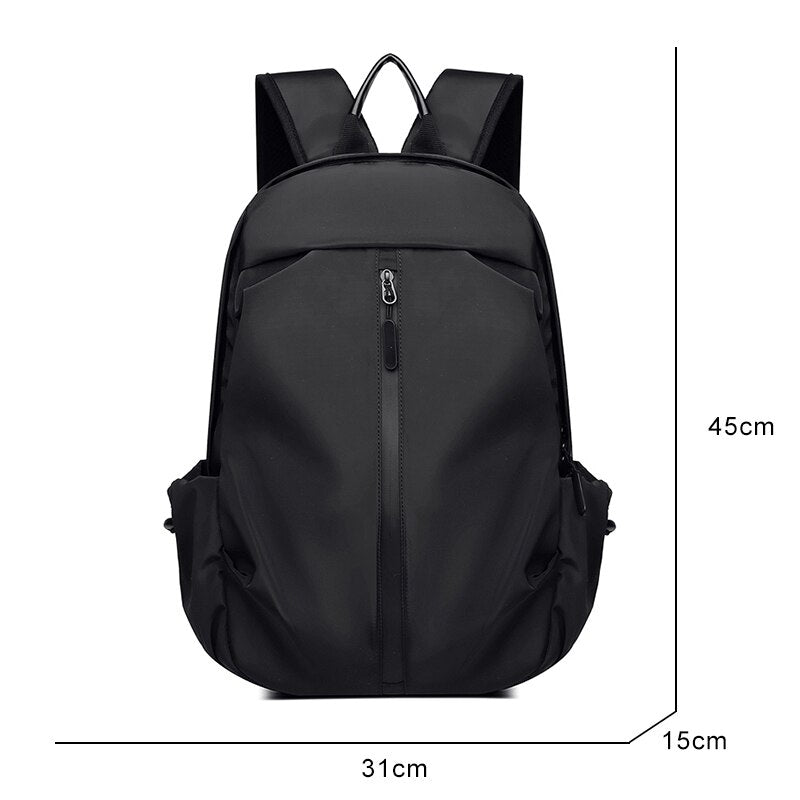 Men's Fashion Travel Backpack with USB Charging Port
