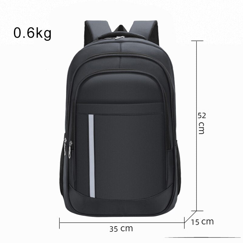 Unisex Oxford Cloth Backpack – Simple Waterproof Everyday Pack