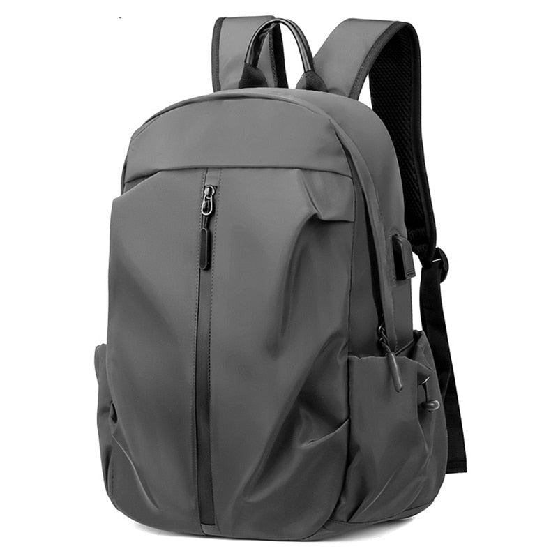 Men's Fashion Travel Backpack with USB Charging Port