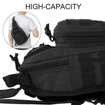 TrekForce Tactical Sling Backpack Travel Essentials Shop Travel Happy Travel Happy 