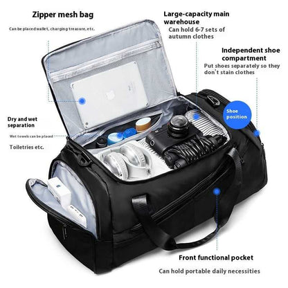 VersaSport Pro Travel and Fitness Bag Luggage Travel Essentials Shop Travel Happy Travel Happy 