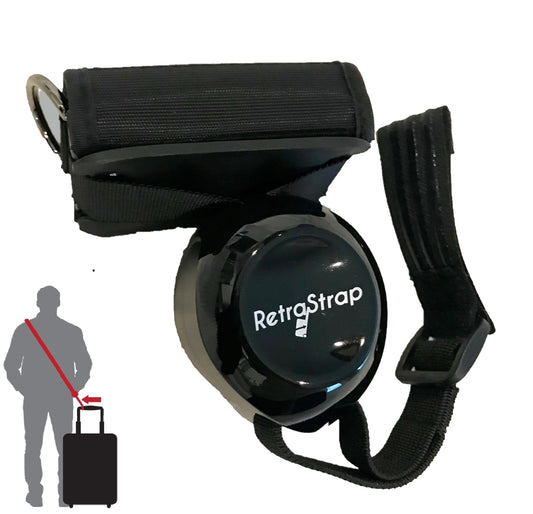 RetraStrap Hands-Free Carry-On Attachment – Anti-Theft Luggage Strap