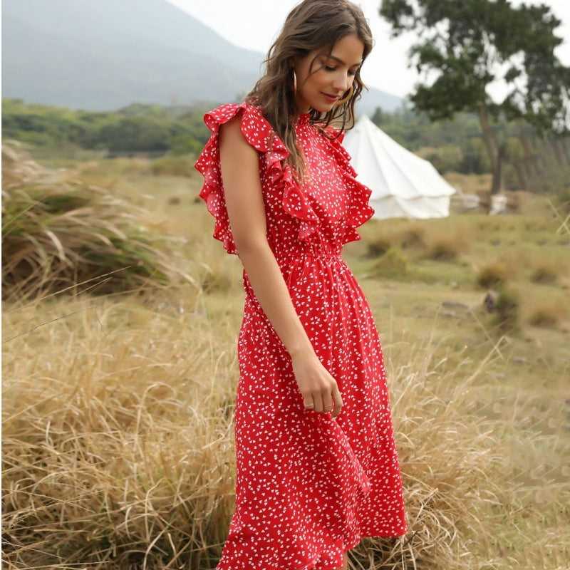 Women’s Chiffon Summer Long Dress dress Women's Travel Wear Travel Happy Travel Happy 