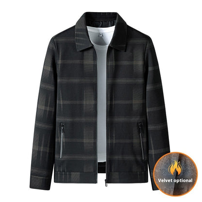 Men’s Turn-down Collar Coat - Winter Essential