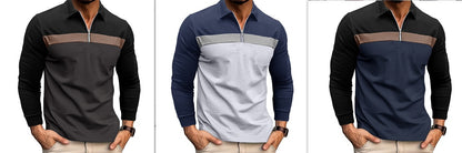 The Classic Luxe Long-Sleeve Polo – Effortless Style in Every Color