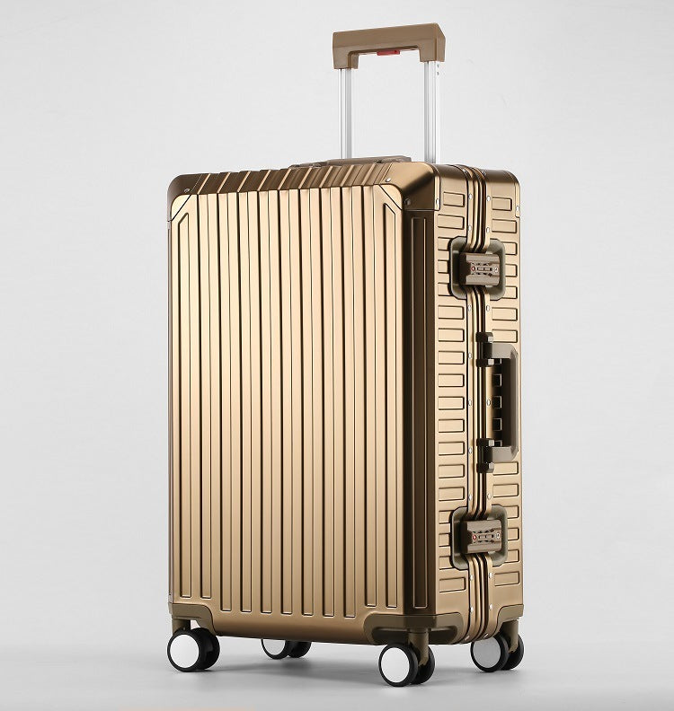 Titanium Guardian All-Aluminum Business Trolley Case