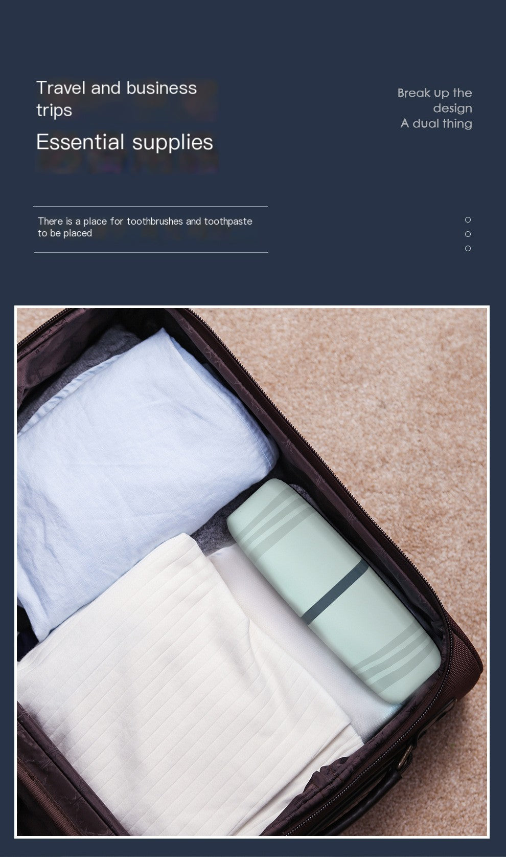 Portable Toothbrush Holder Case