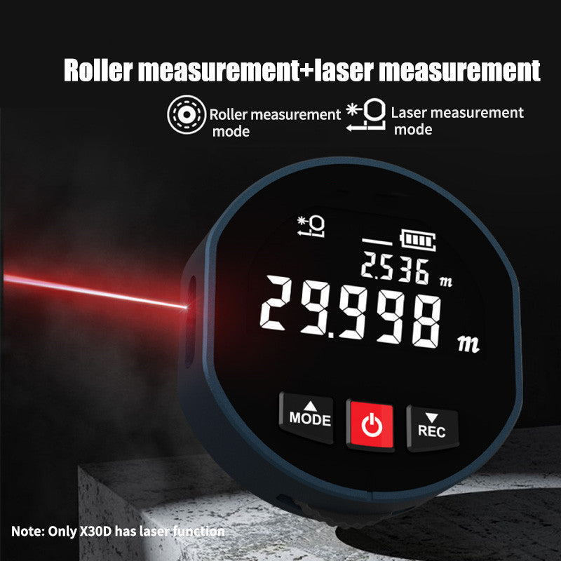 Electronic Ruler with Laser Distance Measurement