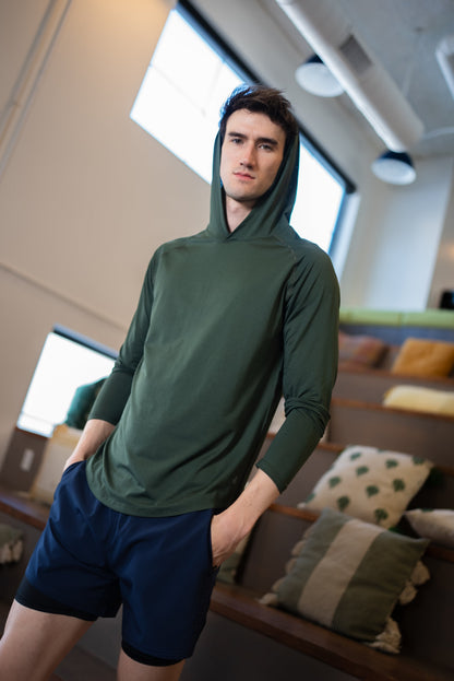 Alyth Active Brilliant V2 Men's Long-Sleeve Hooded Top