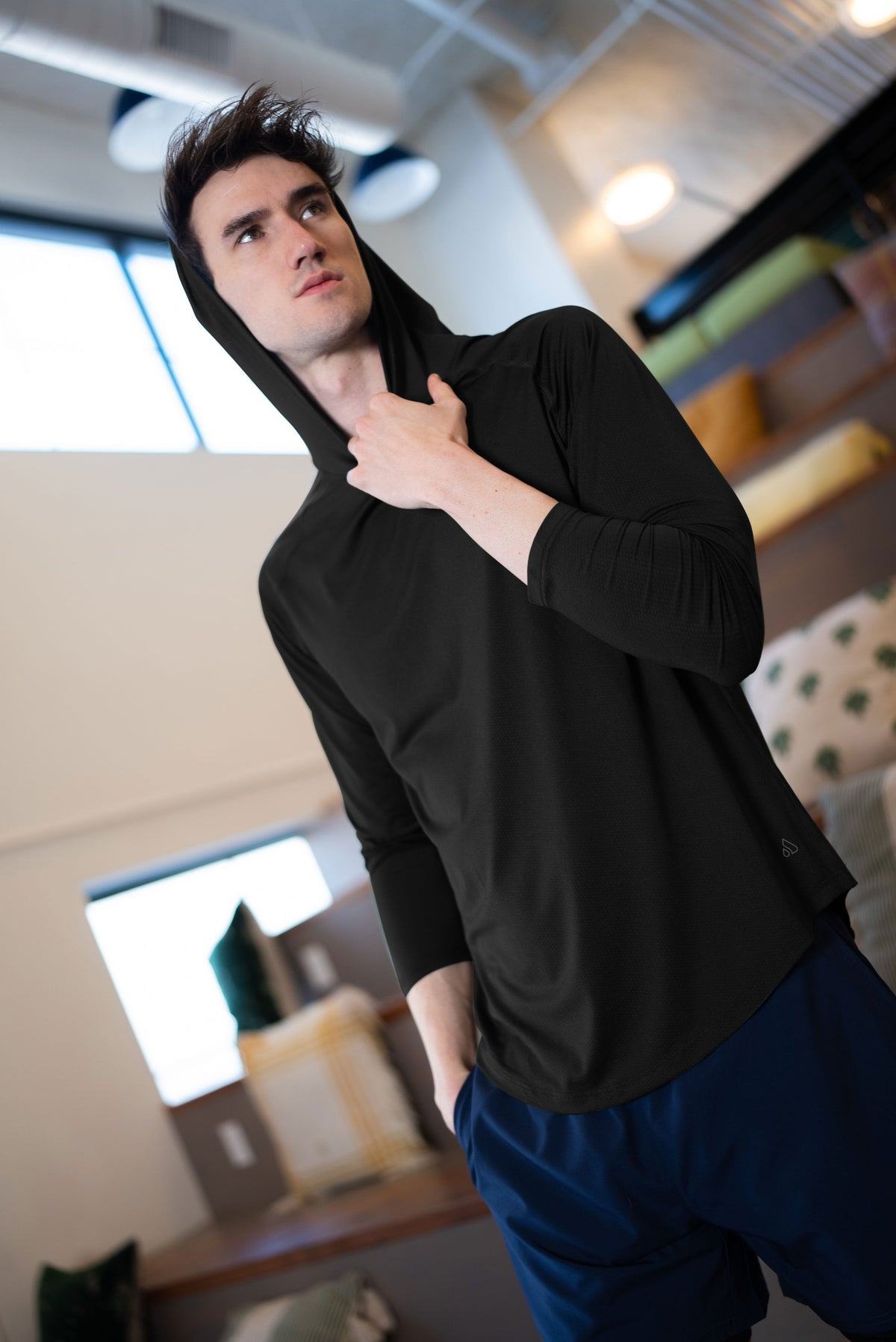 Alyth Active Brilliant V2 Men's Long-Sleeve Hooded Top