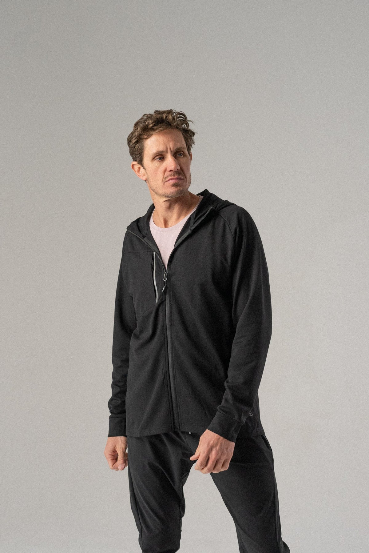 Alyth Active Fierce Men's Hooded Stretch Jacket