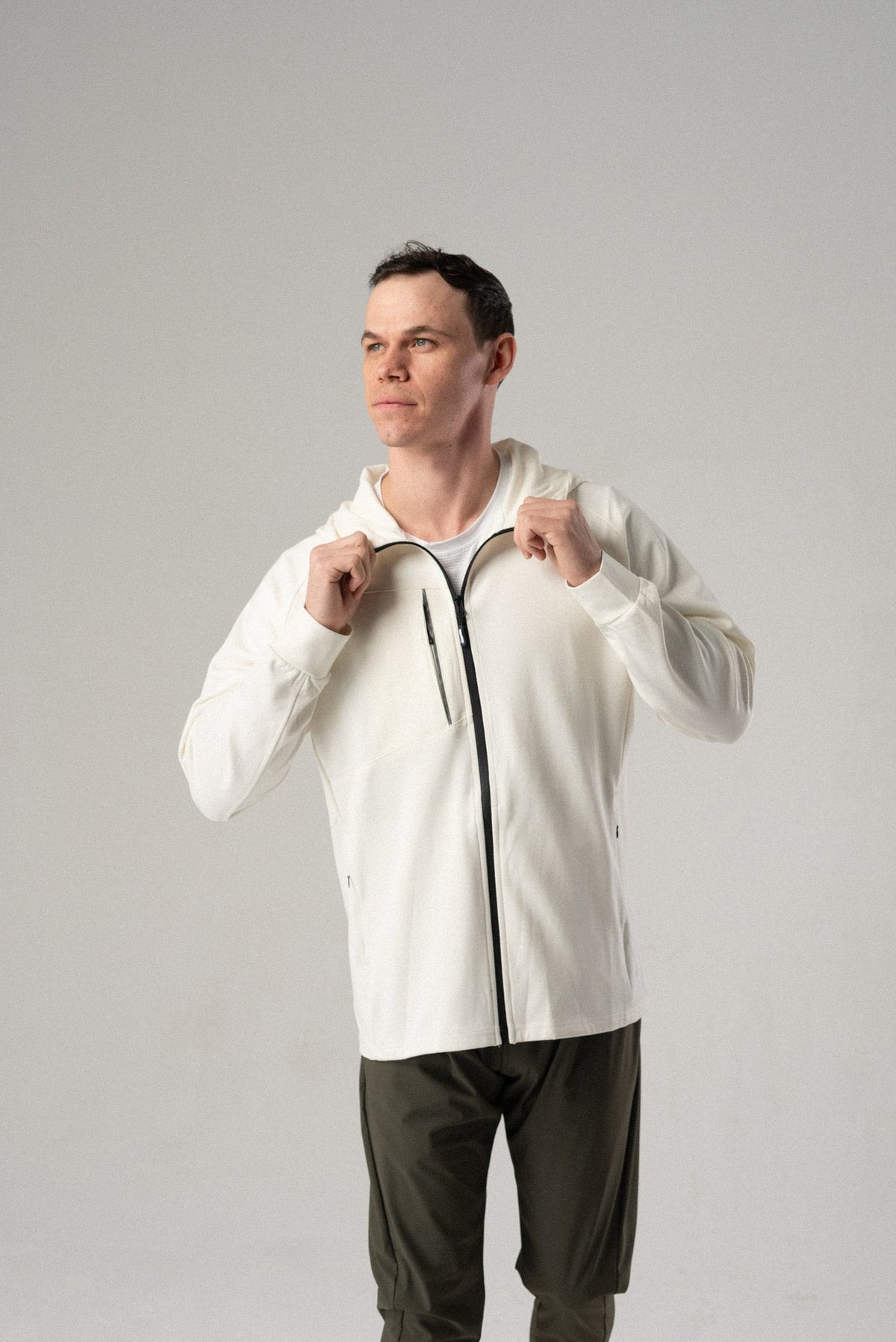 Alyth Active Fierce Men's Hooded Stretch Jacket