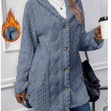 Chic Snugger Hooded Coat - Travel Happy 