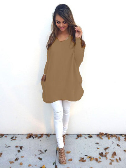 V-Neck Warm Casual Sweater