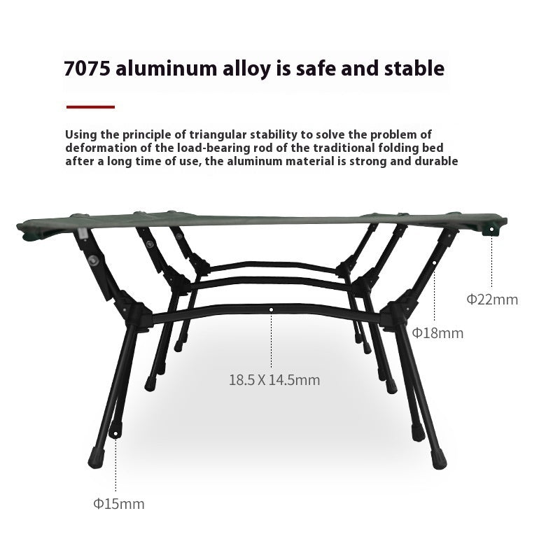 Portable Lightweight Folding Bed