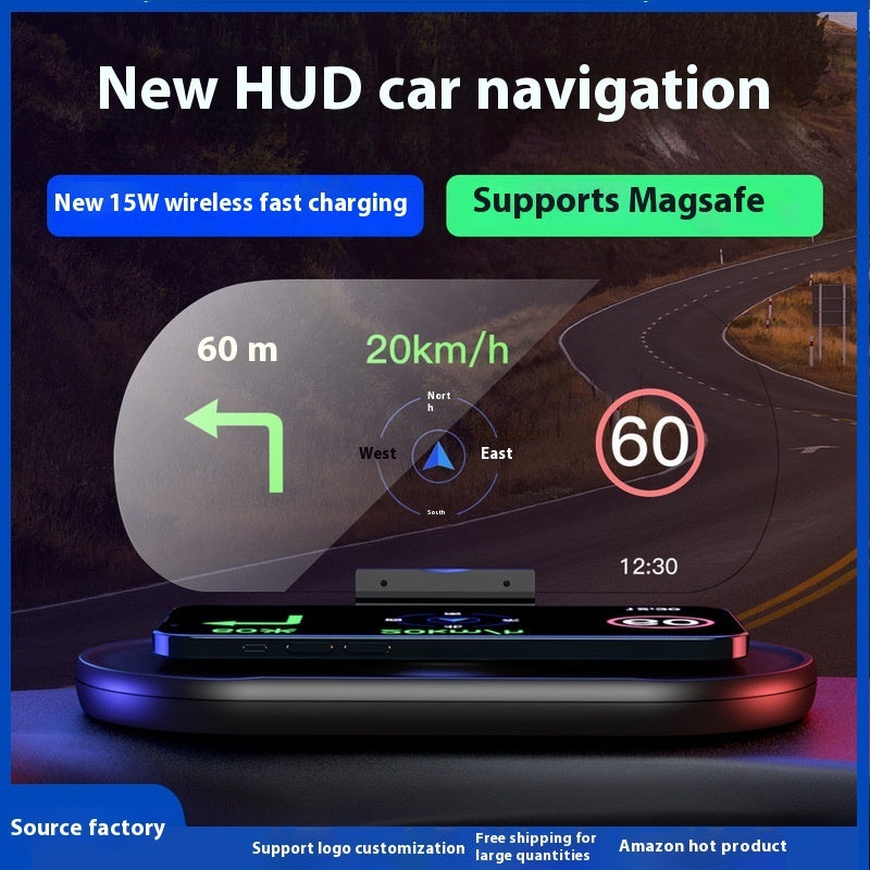 Navigation HUD Car Head-up Display Magnetic Projector