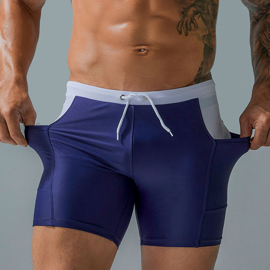 Men’s Swimming Trunks With Side Pockets