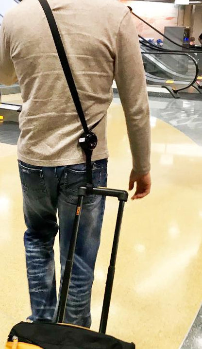 RetraStrap Hands-Free Carry-On Attachment – Anti-Theft Luggage Strap