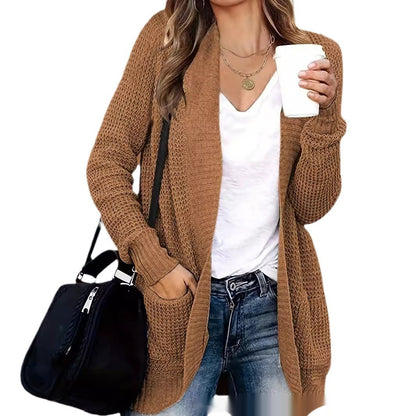 Women’s Knitwear Slim-fit Commute Cardigan Jacket