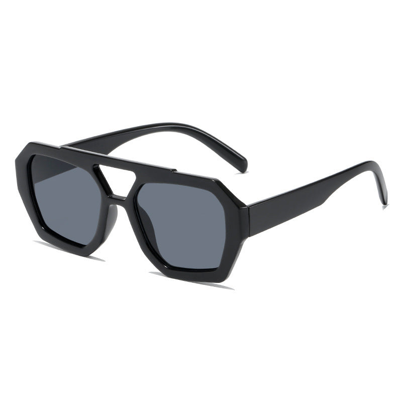 Festivals Retro Double Beam Sunglasses