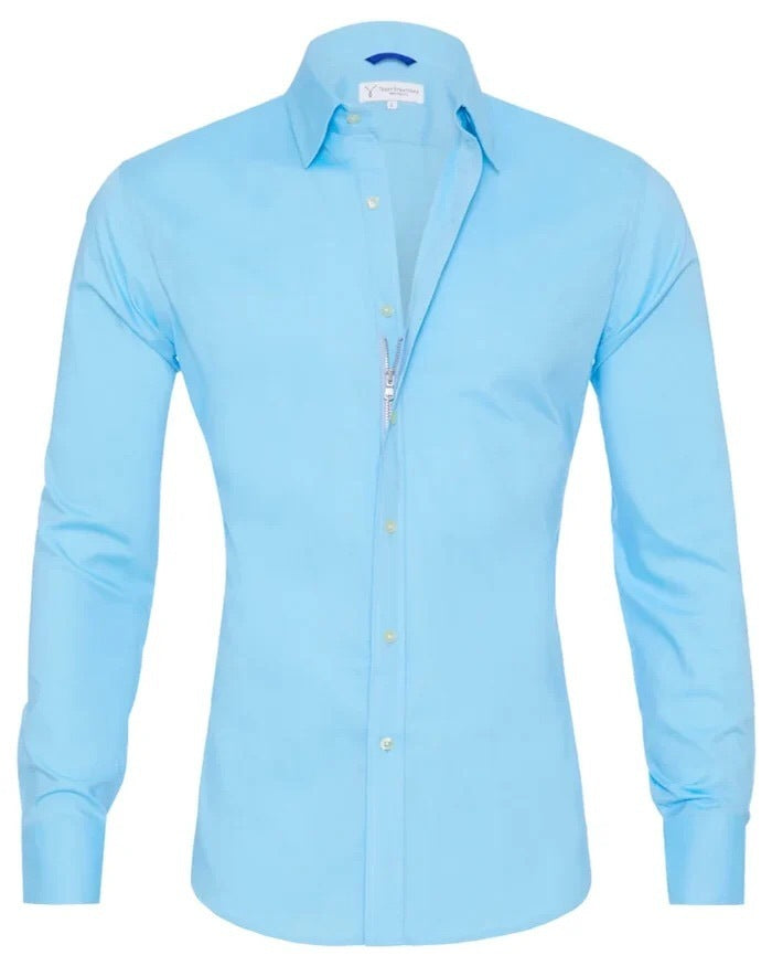 All-Day Comfort Men’s Zipper Shirt