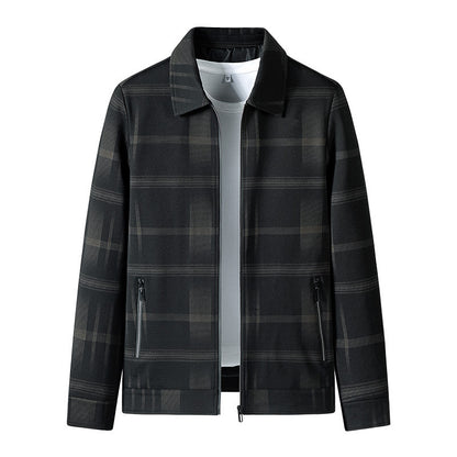 Men’s Turn-down Collar Coat - Winter Essential