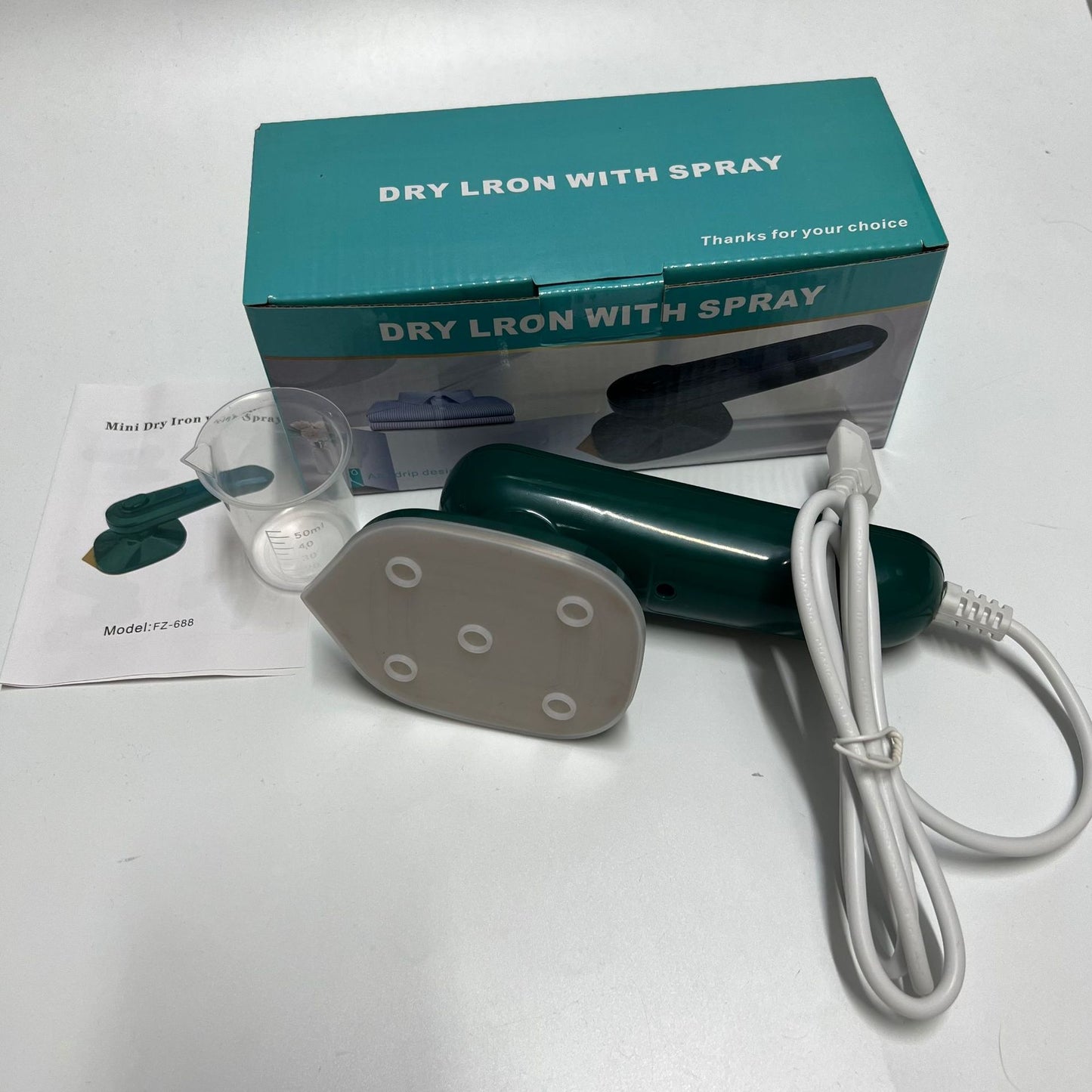 Mini Portable Travel Garment Steamer & Iron