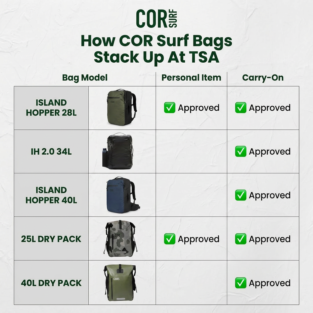 The Island Hopper Travel Backpack 28L Backpacks All Products (ChatGPT-AI Product Description) COR Surf Travel Happy 