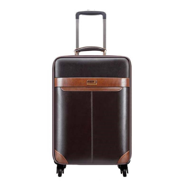 Men's Corporate Luggage Trolley Travel Bag