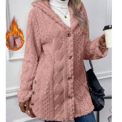 Chic Snugger Hooded Coat - Travel Happy 
