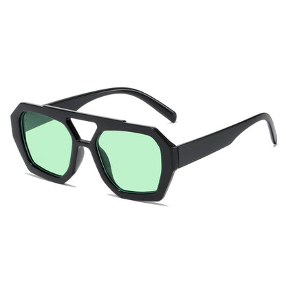 Festivals Retro Double Beam Sunglasses