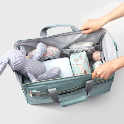 3-in-1 Weekender Diaper Bag – Large-Capacity Travel Tote for Parents