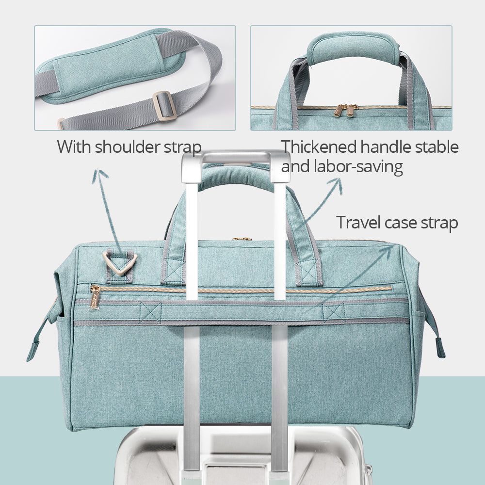 3-in-1 Weekender Diaper Bag – Large-Capacity Travel Tote for Parents