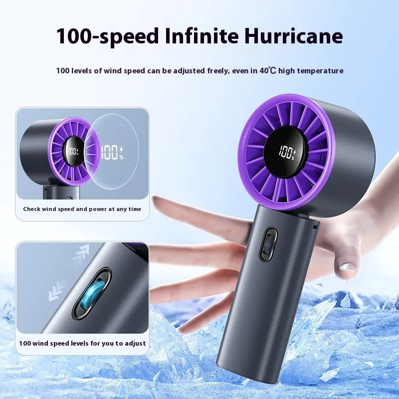 Portable Turbine Fan – Rechargeable