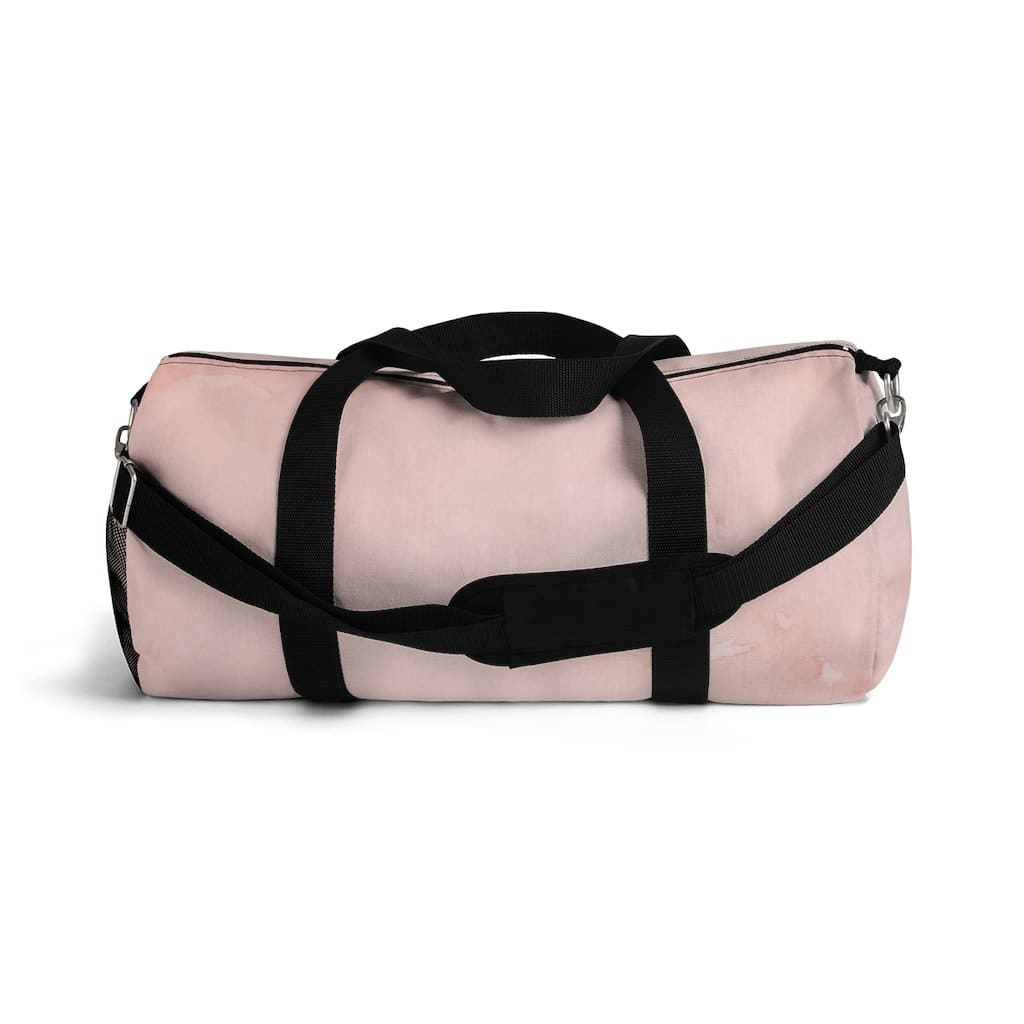 Custom-Print Carry-On Duffel – Peach Marble