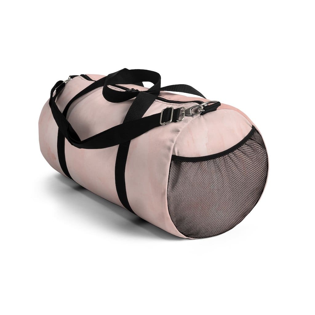 Custom-Print Carry-On Duffel – Peach Marble