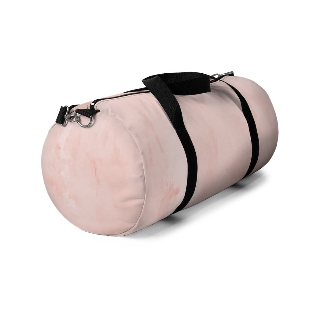 Custom-Print Carry-On Duffel – Peach Marble