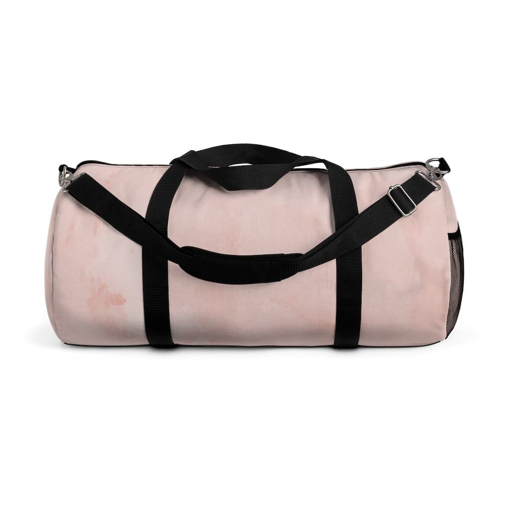 Custom-Print Carry-On Duffel – Peach Marble