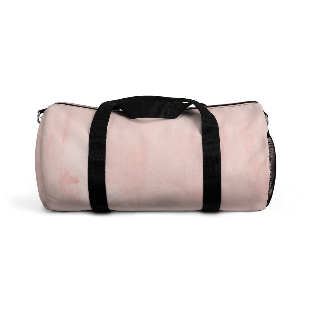 Custom-Print Carry-On Duffel – Peach Marble