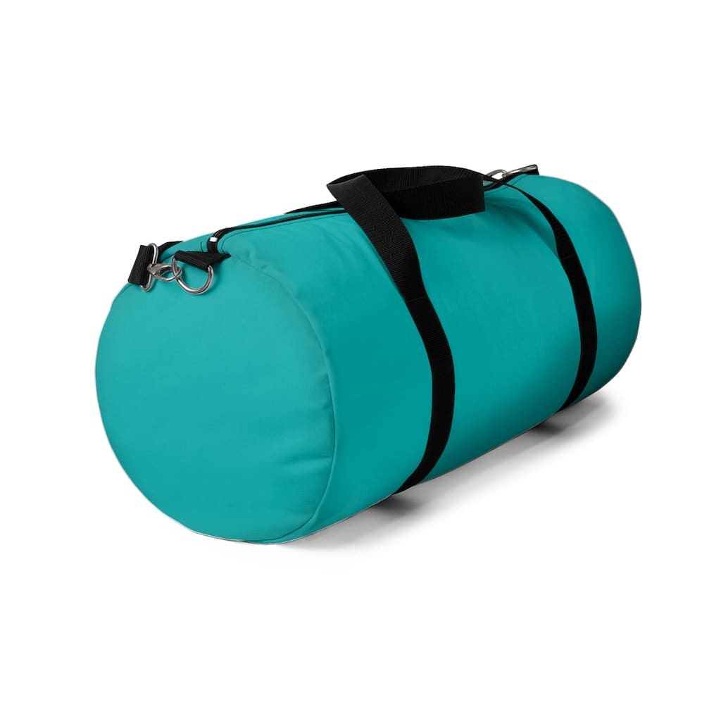 Custom-Print Carry-On Duffel – Teal Green