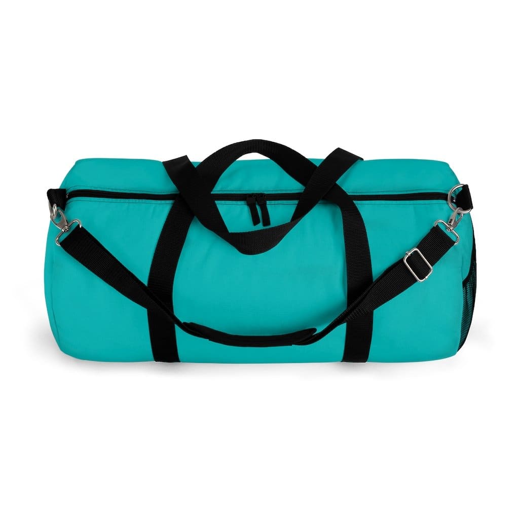 Custom-Print Carry-On Duffel – Teal Green