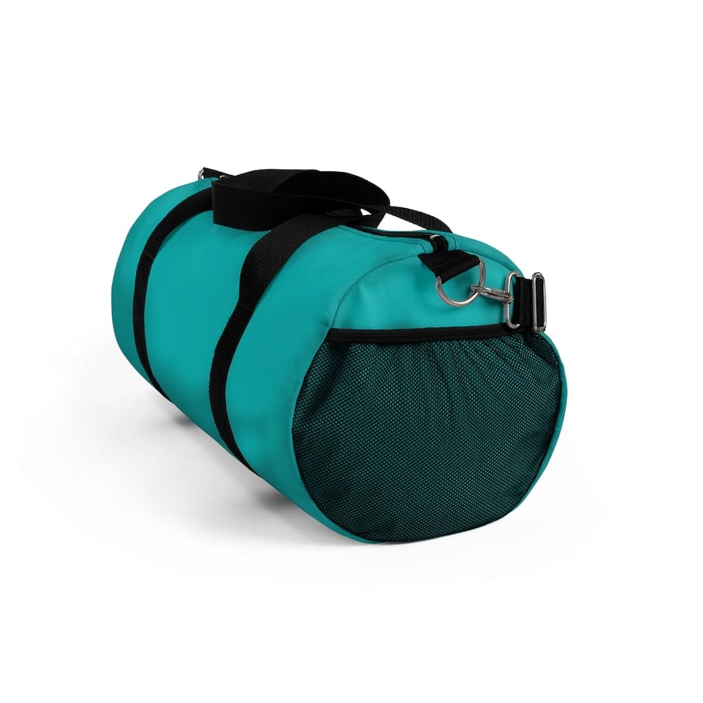 Custom-Print Carry-On Duffel – Teal Green