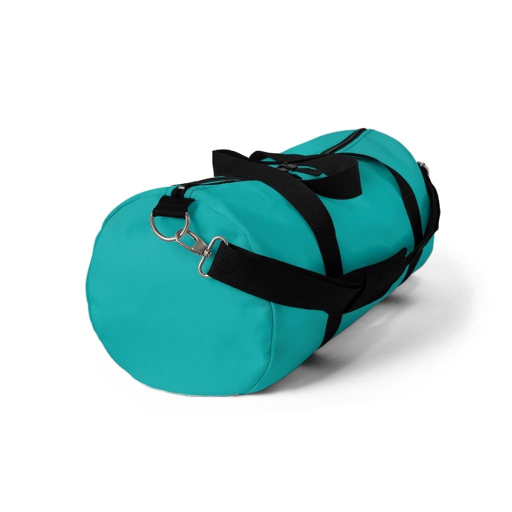 Custom-Print Carry-On Duffel – Teal Green
