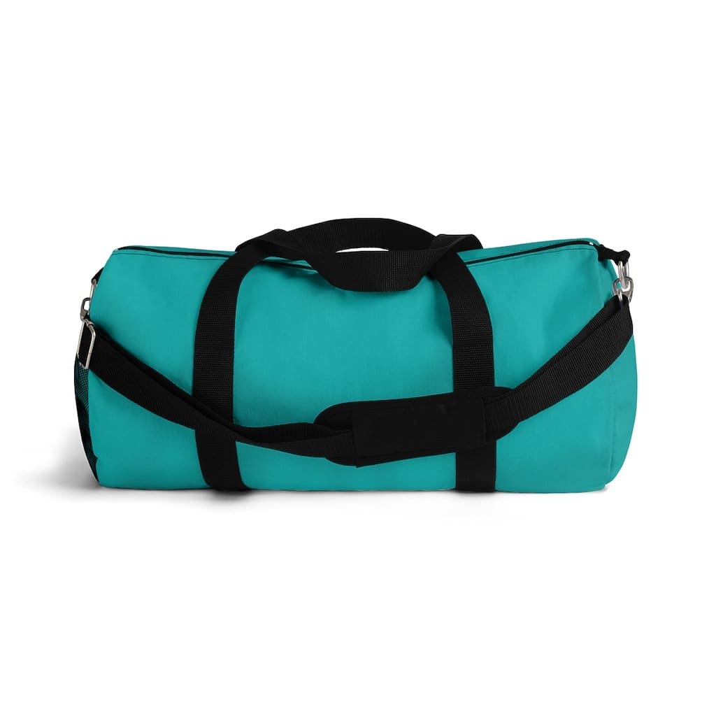 Custom-Print Carry-On Duffel – Teal Green