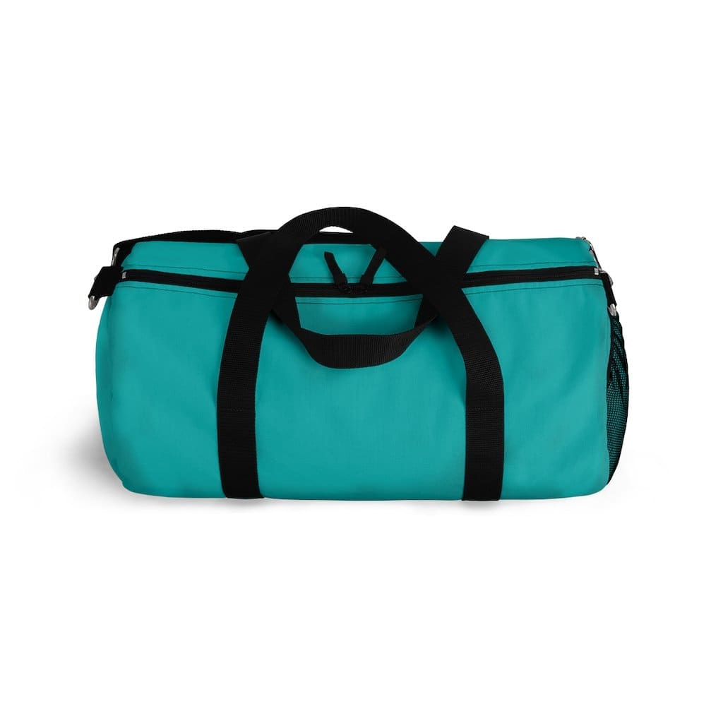 Custom-Print Carry-On Duffel – Teal Green